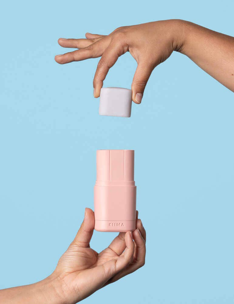 Kiima navulapplicator voor Biodeo Solid - roze
