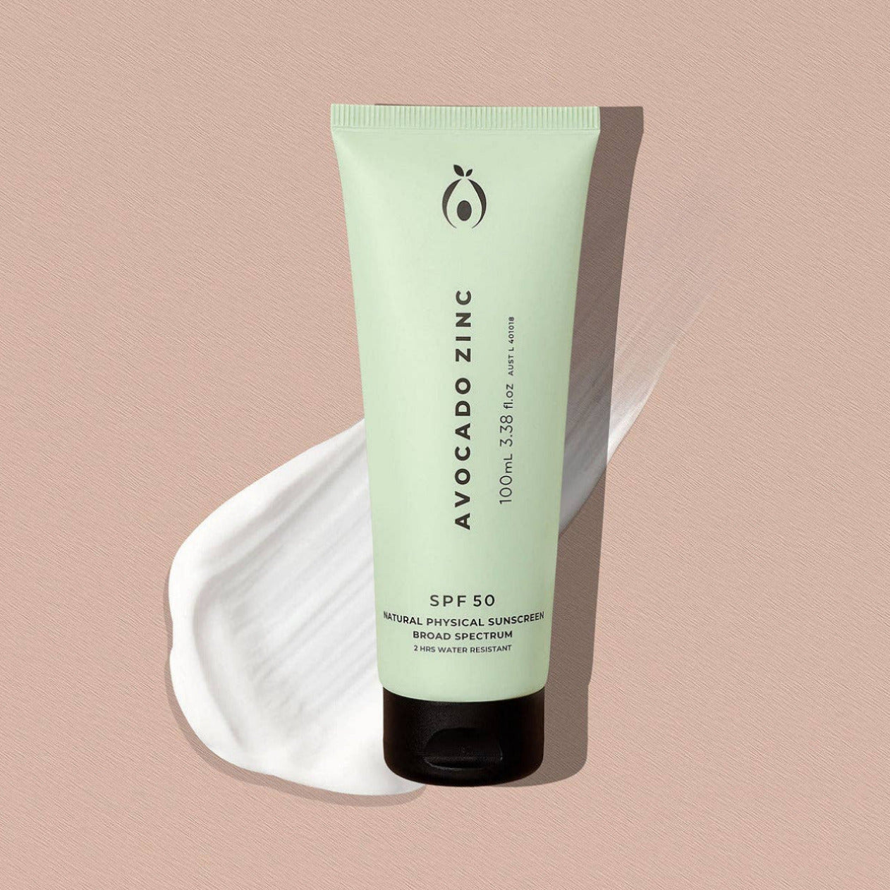 SPF 50 natuurlijke fysieke zonnebrandcrème